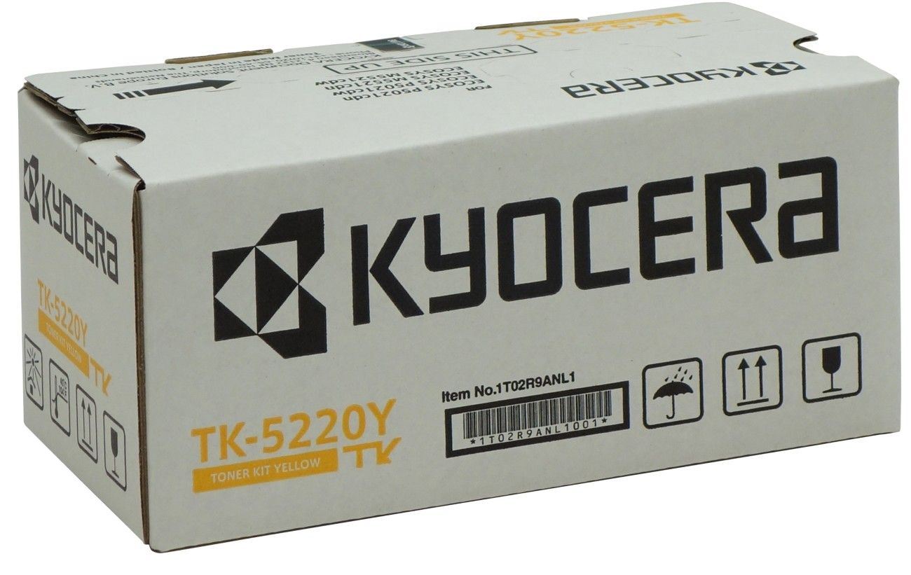 KYOCERA TK-5220Y toner cartridge 1 pc(s) Original Yellow - Image 1