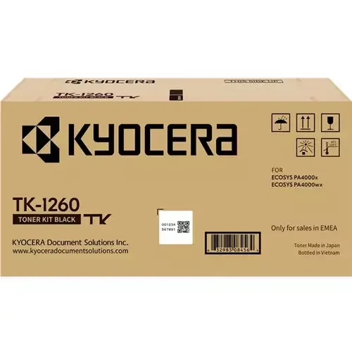 KYOCERA TK-1260 toner cartridge 1 pc(s) Original Black - Image 1
