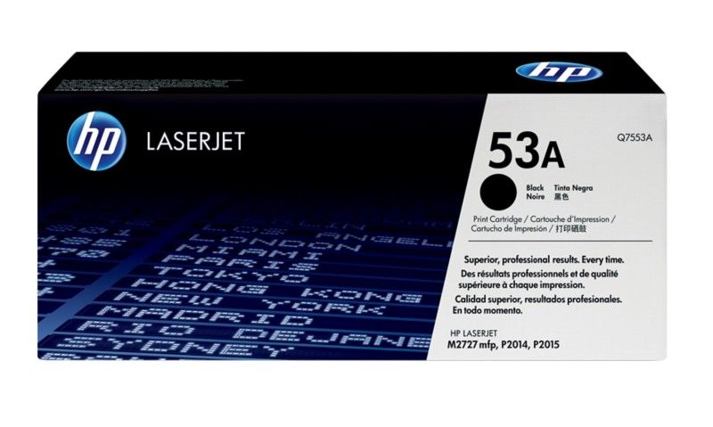 HP 53A Black Original LaserJet Toner Cartridge - Image 1
