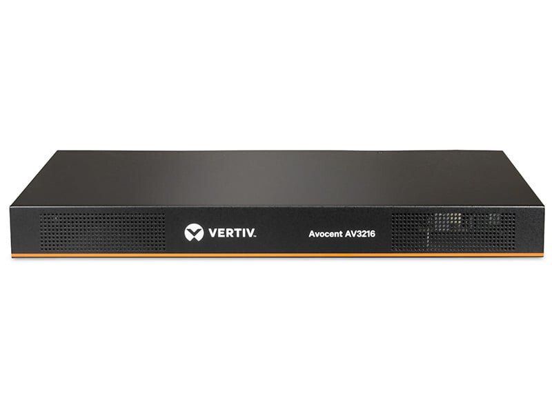 Vertiv Avocent AV 3216 KVM switch Rack mounting Black - Image 1