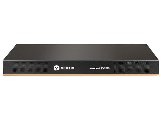 Vertiv Avocent AV 3216 KVM switch Rack mounting Black