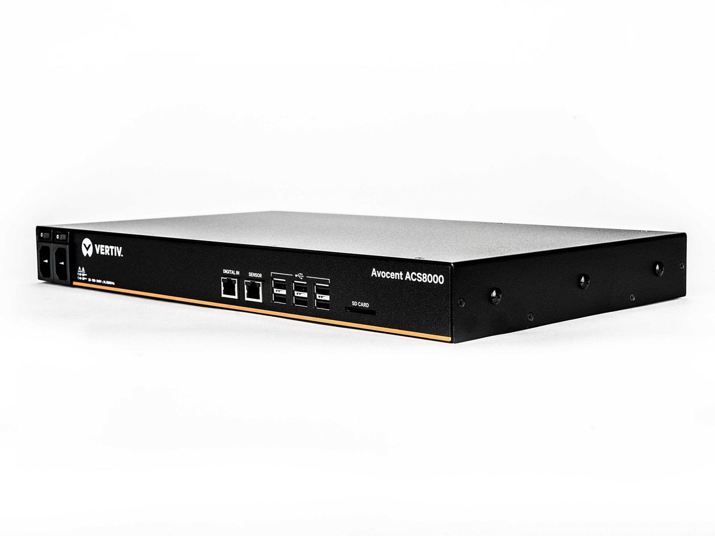 Vertiv Avocent 8-Port ACS 8000 with single AC Power Supply - ACS8008SAC-404 - Image 1