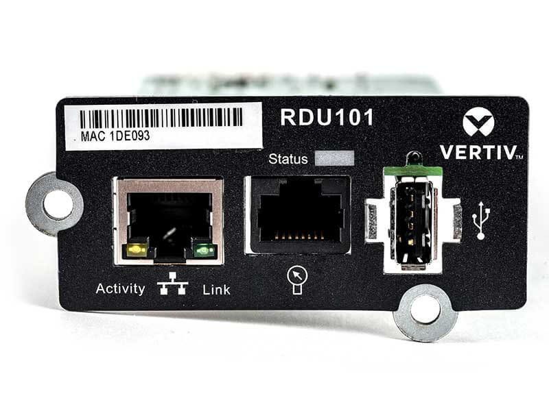 Vertiv IntelliSlot RDU101 Internal Ethernet 100 Mbit/s - Image 1