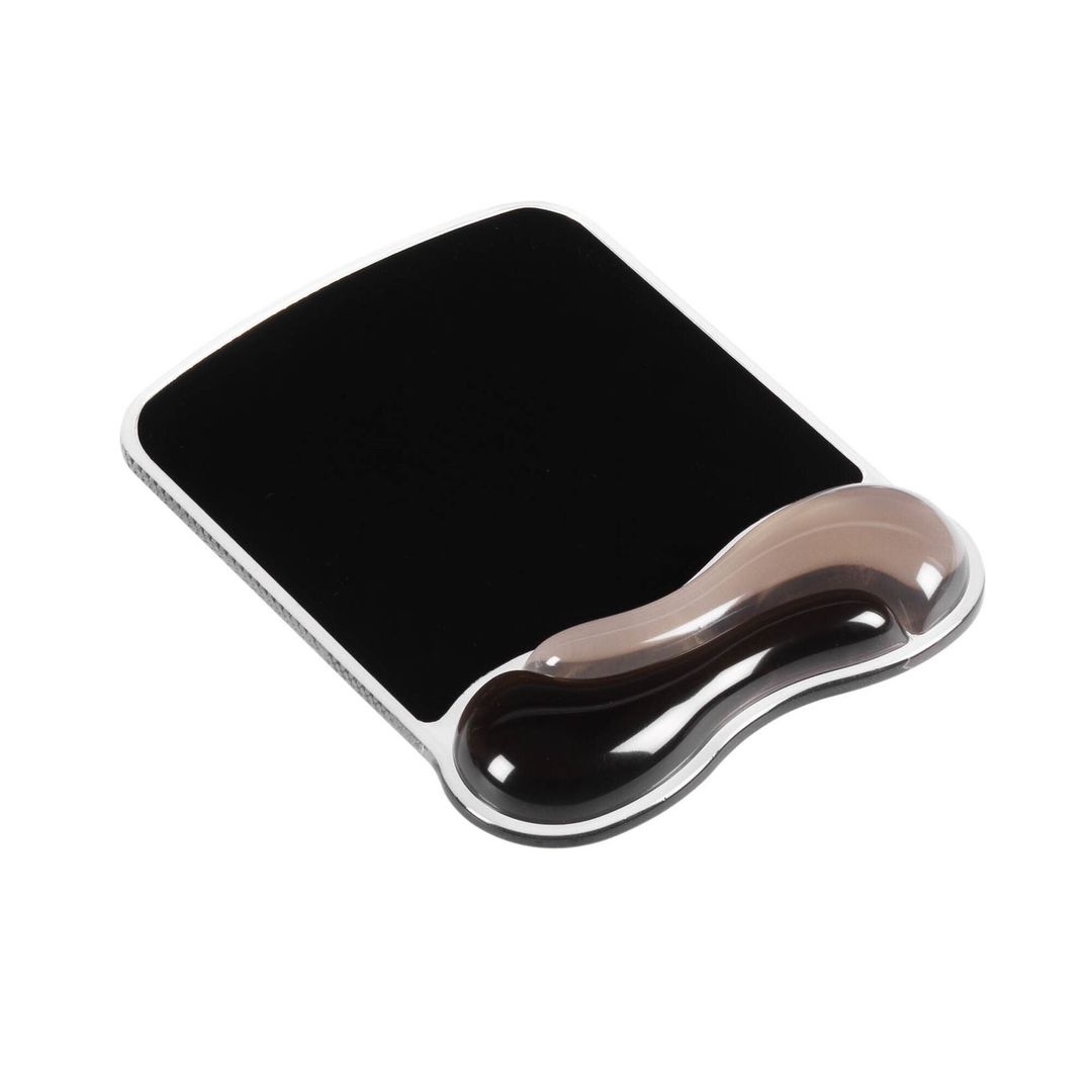Kensington Duo Gel Mouse Pad Light Smoke/Dark Smoke. Width: 240 mm Depth: 182 mm. Product colour: Grey Surface coloration: Monochromatic Material: Gel Wrist rest - Image 1