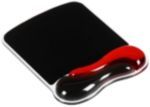 Kensington Duo Gel Mouse Pad Wrist Rest Red