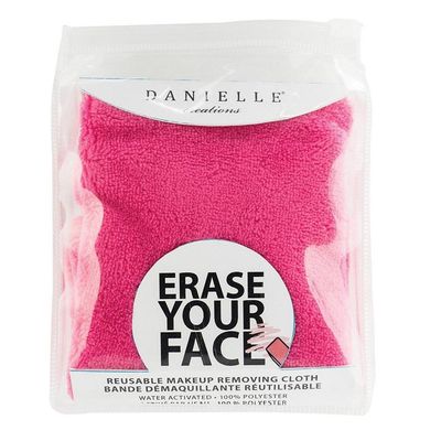 Danielle Erase Your Face Reusable Makeup Removing Cloth-Pink - Thumbnail 2