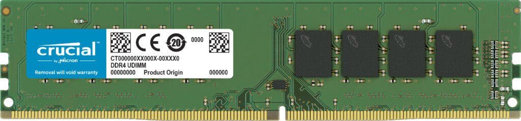Crucial CT8G4DFRA32A memory module 8 GB 1 x 8 GB DDR4 288-pin DIMM - Image 1