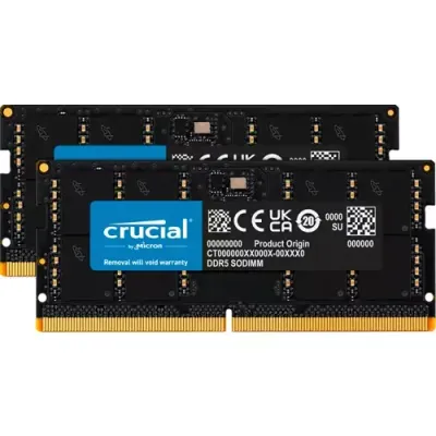 Crucial CT2K48G56C46S5 memory module 96 GB 2 x 48 GB DDR5 262-pin SO-DIMM