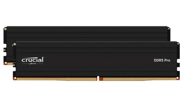 Crucial Pro CP2K32G56C46U5 memory module 64 GB 2 x 32 GB DDR5 288-pin DIMM - Thumbnail 2