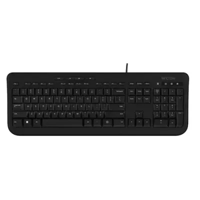 Incase Designed by Microsoft Wired 600 keyboard Universal USB QWERTY UK English Black - Thumbnail 2