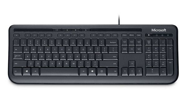 Incase Designed by Microsoft Wired 600 keyboard Office USB QWERTY US English Black