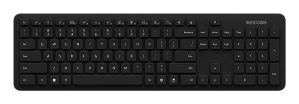 Incase Designed by Microsoft Bluetooth keyboard Universal QWERTY German Black
