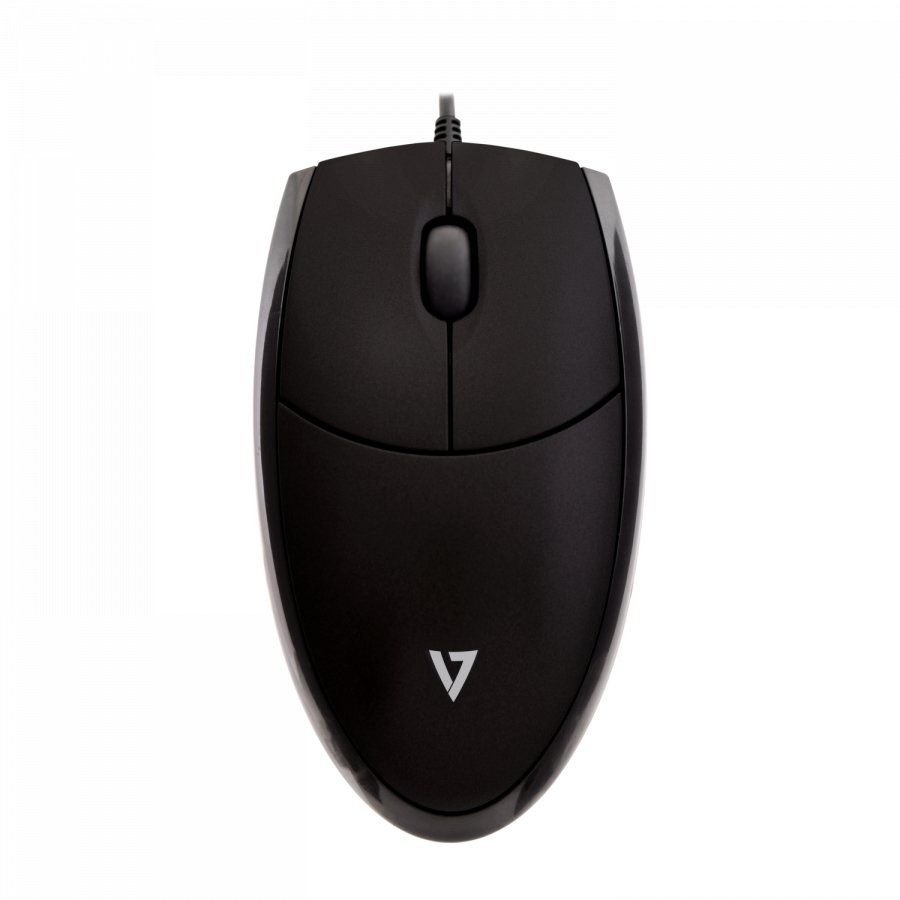 V7 Optical LED USB Mouse - black - Image 1