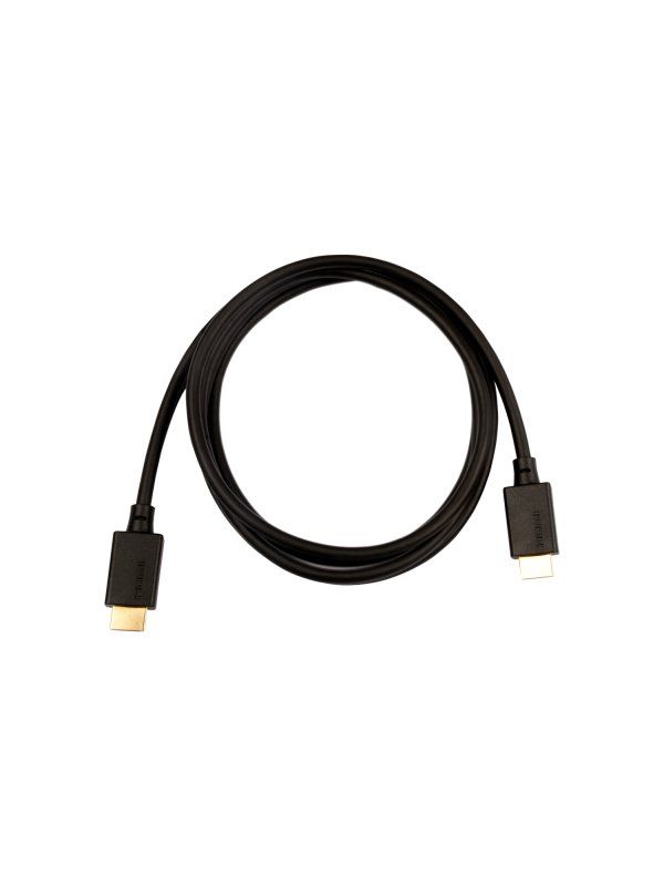 V7 Black Video Cable Pro HDMI Male to HDMI Male 2m 6.6ft - Image 1