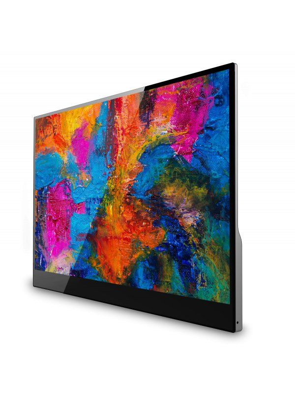 V7 15.6" USB-C Portable Touch Screen Monitor, 1080p, HDMI, IPS, ultra-slim, 10-point touch, Type C, speaker, 16:9 - Image 1