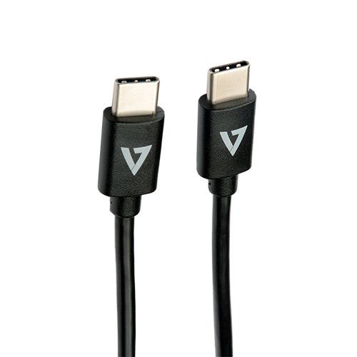 V7 V7USB2C-1M USB cable USB 2.0 USB C Black - Image 1