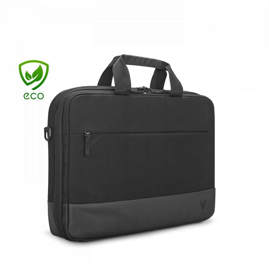 V7 CCP16-ECO-BLK laptop case 40.6 cm (16") Briefcase Black - Image 1