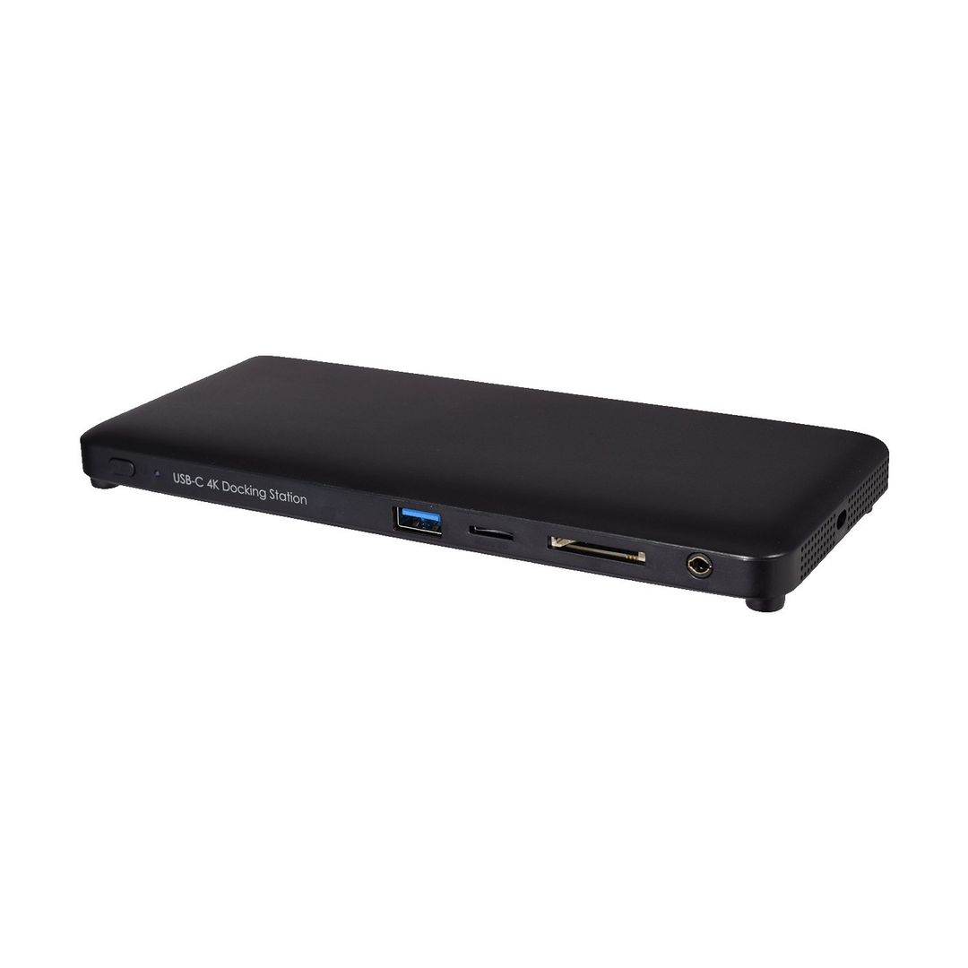 V7 DOCKUCPT3D laptop dock/port replicator Wired USB 3.2 Gen 2 (3.1 Gen 2) Type-C Black - Image 1