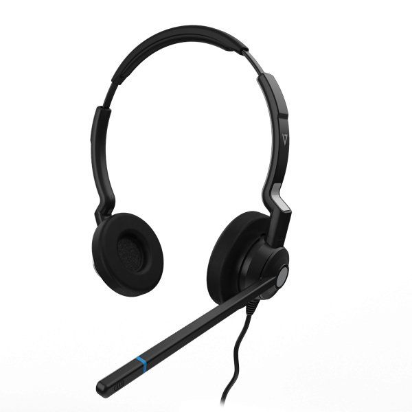 V7 Quick Disconnect Call Center Headset - Image 1
