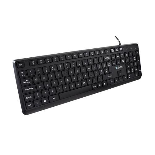 V7 KU350UK USB Pro Keyboard - UK Layout - Image 1