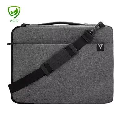 V7 CSE14-ECO laptop case 35.6 cm (14") Sleeve case Grey - Thumbnail 3