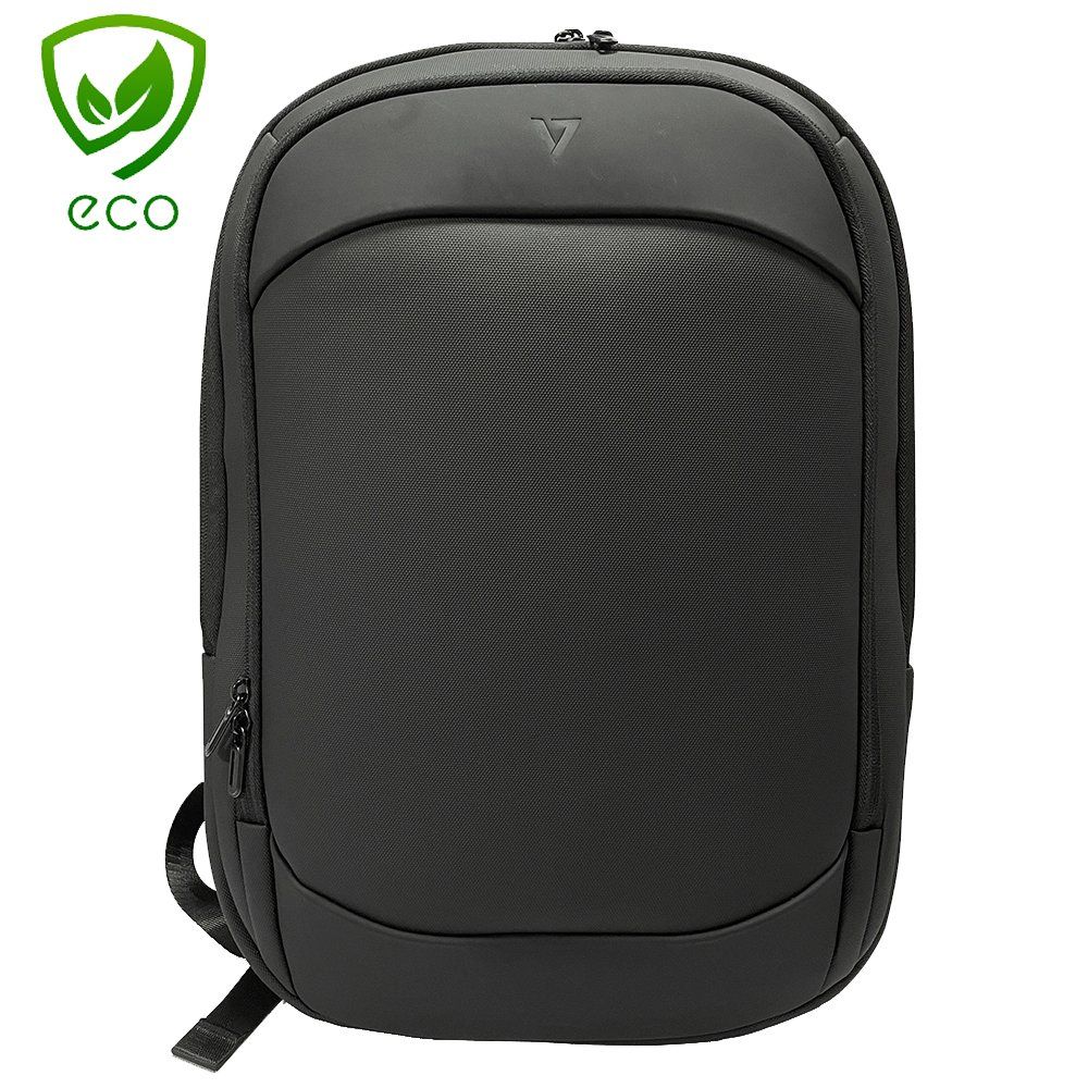 V7 CBP16-ECOE laptop case 39.6 cm (15.6") Backpack Black - Image 1