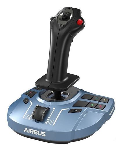 Thrustmaster TCA Sidestick X Airbus Edition Black, Blue USB Flightstick Analogue / Digital PC, Xbox Series S, Xbox Series X