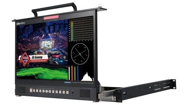 DataVideo TLM-170VM computer monitor 43.2 cm (17") 1920 x 1080 pixels LCD Black - Thumbnail 2