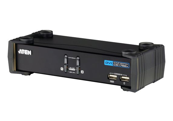 ATEN CS1762A KVM switch Black - Thumbnail 2