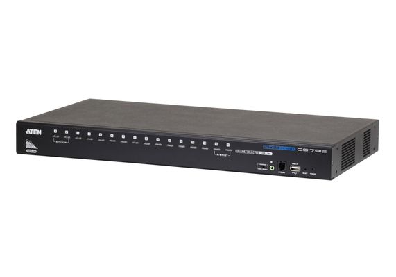 ATEN CS17916 1920 x 1200 pixels WUXGA Rack mounting 12.2 W 1U Black