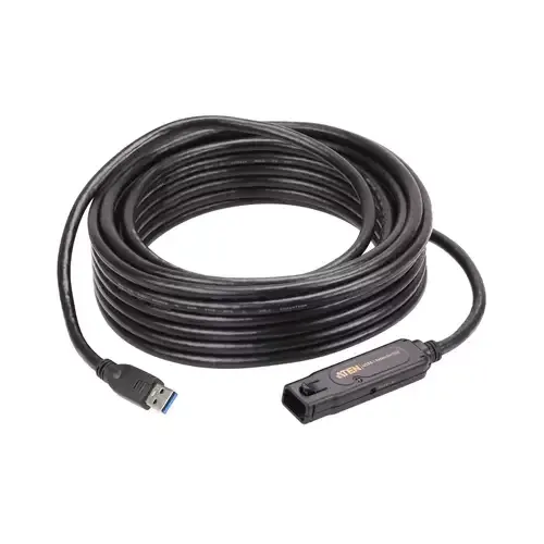 ATEN UE3310 USB cable USB 3.2 Gen 1 (3.1 Gen 1) 10 m USB A 5 Gbit/s Black - Image 1