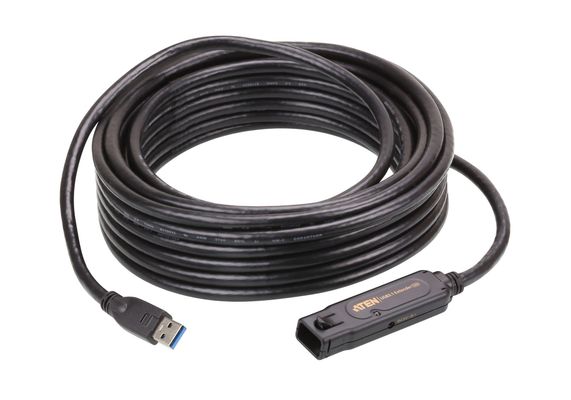 ATEN UE3310 USB cable USB 3.2 Gen 1 (3.1 Gen 1) 10 m USB A 5 Gbit/s Black - Thumbnail 2