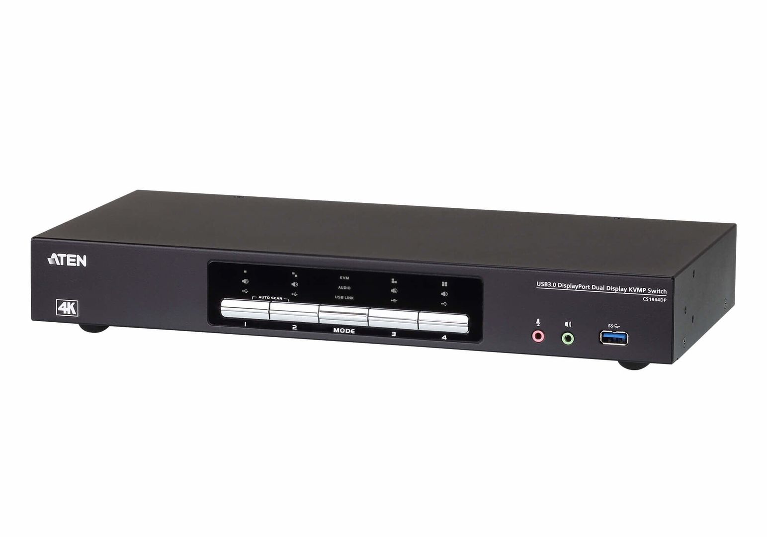 ATEN CS1944DP KVM switch Black - Image 1