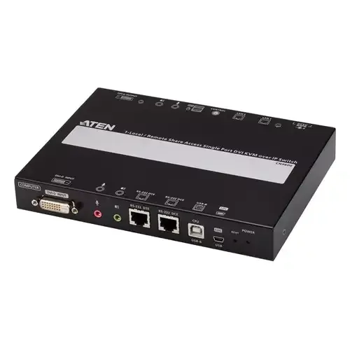 ATEN CN9600 KVM switch Black - Image 1