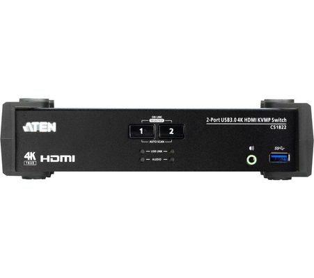 ATEN CS1822 4096 x 2160 pixels 4K Ultra HD 1.78 W Black