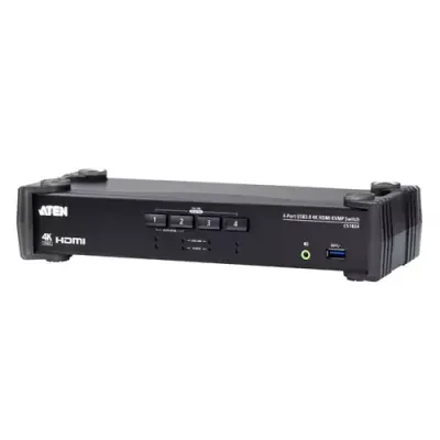 ATEN CS1824 4096 x 2160 pixels 4K Ultra HD 2.535 W Black - Thumbnail 3