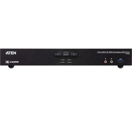 ATEN CS1842 4096 x 2160 pixels 4K Ultra HD Rack mounting 3.17 W 1U Black