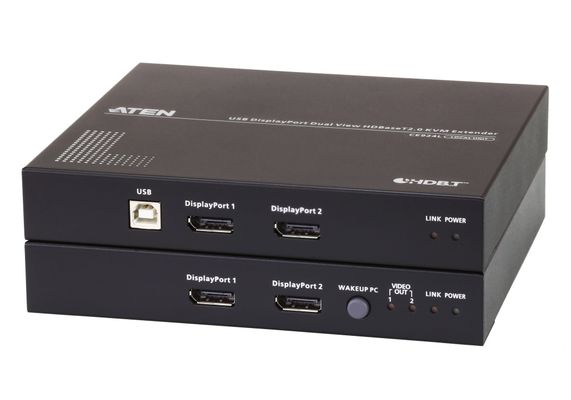 ATEN CE924 KVM extender Transmitter &amp; receiver - Thumbnail 2