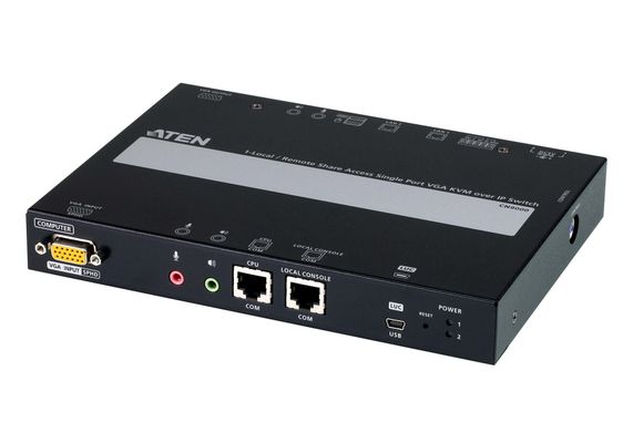 ATEN CN9000 KVM switch Black - Thumbnail 2
