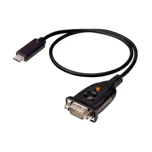 ATEN UC232C serial cable Black 0.45 m USB Type-C DB-9 - Image 1