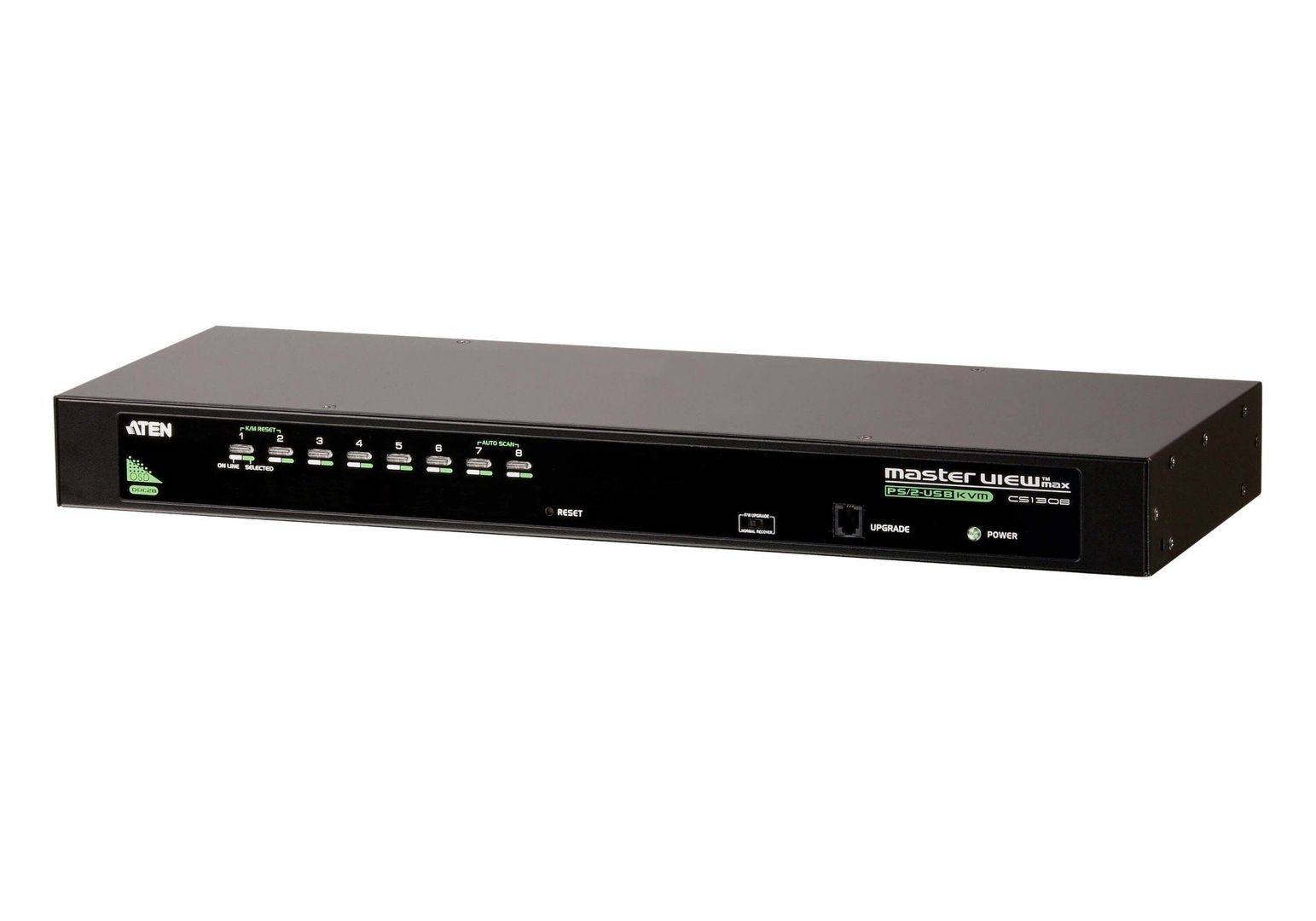 ATEN CS1308 KVM switch Rack mounting Black - Image 1