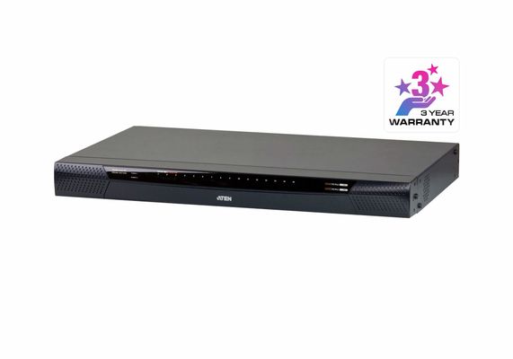 1 User 16 Port Cat5 Ip Kvm - 5 Year Warranty - Thumbnail 2