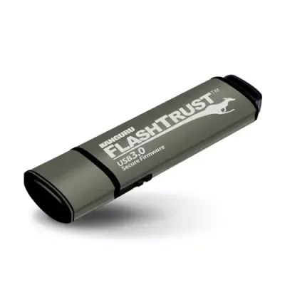 iStorage Kanguru FlashTrust USB 3.0 16 GB |Secure Flash Drive| Secure Firmware | Physical Write Protect Switch |Protects Against BadUSB | Compliance with NIST requirements for implementation 16 GB USB Type-A 3.2 Gen 1 (3.1 Gen 1) 230 MB/s Cap