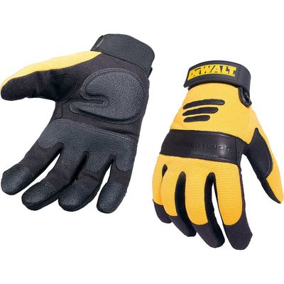 Dewalt DPG21L EU Synthetic Padded Leather Palm Gloves - Large