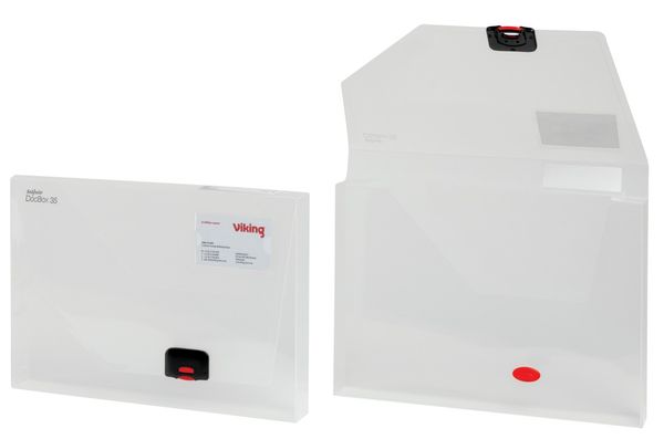 Snopake 12849 box file 350 sheets Transparent Polypropylene (PP)