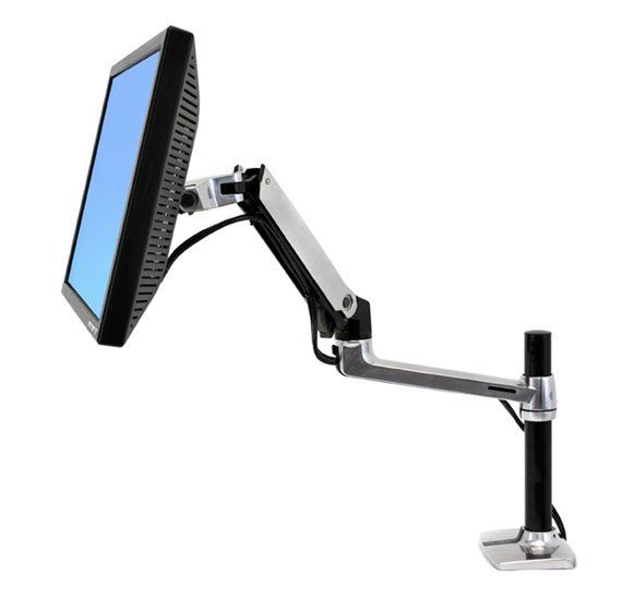 Ergotron LX Series Desk Mount LCD Arm, Tall Pole 86.4 cm (34") Black - Image 1