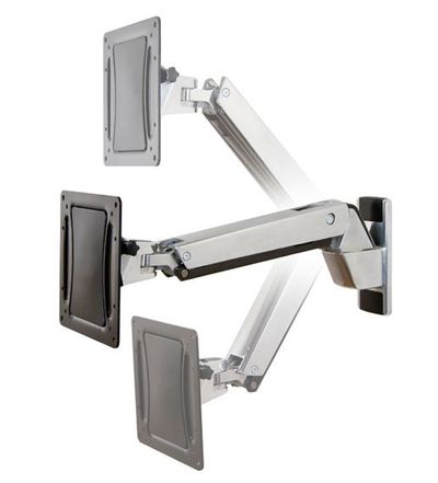 Ergotron Interactive Arm, HD 139.7 cm (55") Wall Aluminium