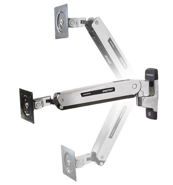 Ergotron 45-361-026 106.7 cm (42") 75 x 75 mm 200 x 200 mm 0 - 75 360 Silver - Image 1