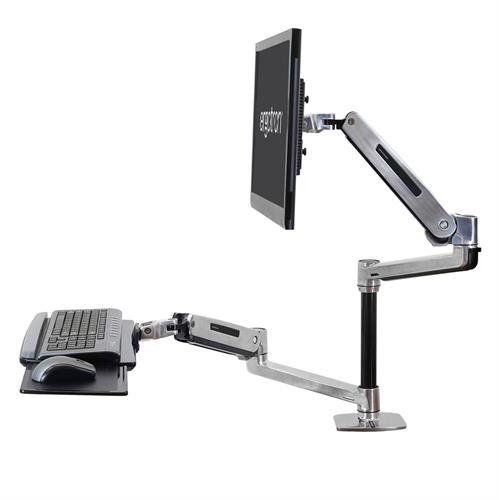 Ergotron 45-405-026 desktop sit-stand workplace - Image 1
