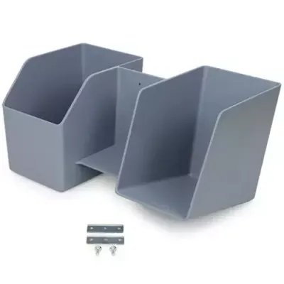 Ergotron 97-926-064 multimedia cart accessory Grey Plastic Basket - Thumbnail 2